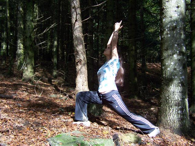 Asana Guerriero Vittorioso yoga