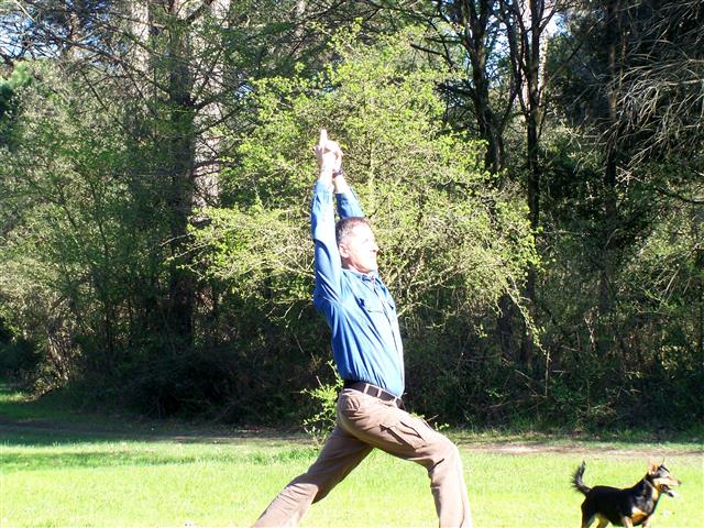 Yoga Asana del Guerriero