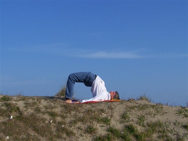 Maestro yoga Fabio Valis Setu Bandhasana