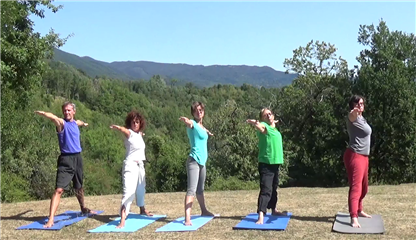 Lezione asana yoga